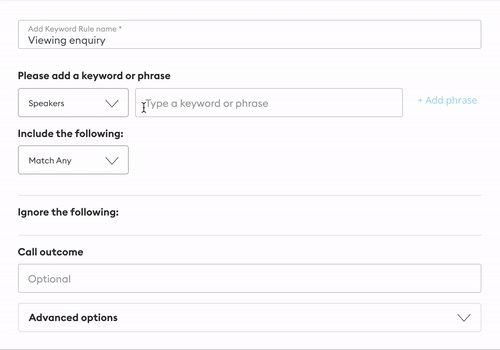 iovox insights keywords